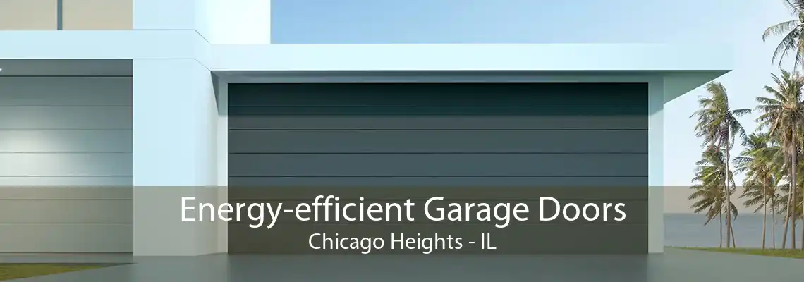 Energy-efficient Garage Doors Chicago Heights - IL