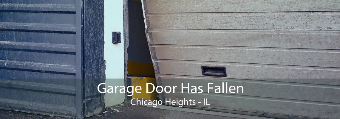 Garage Door Has Fallen Chicago Heights - IL