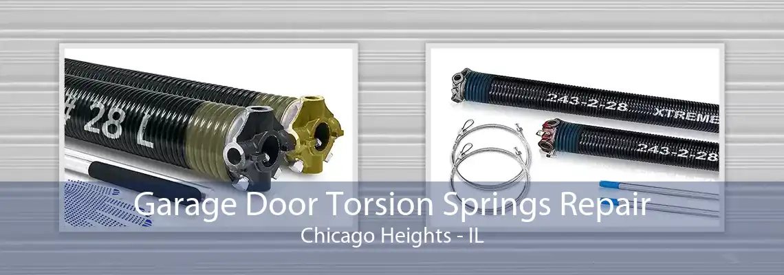 Garage Door Torsion Springs Repair Chicago Heights - IL