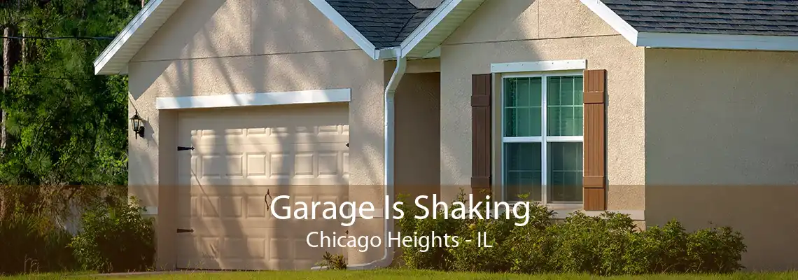 Garage Is Shaking Chicago Heights - IL