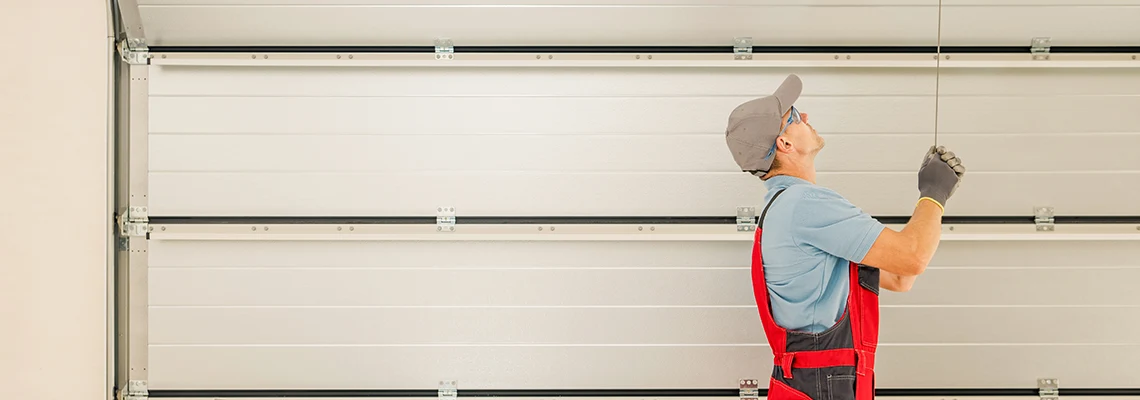 Aluminum Garage Door Installation in Chicago Heights, Illinois