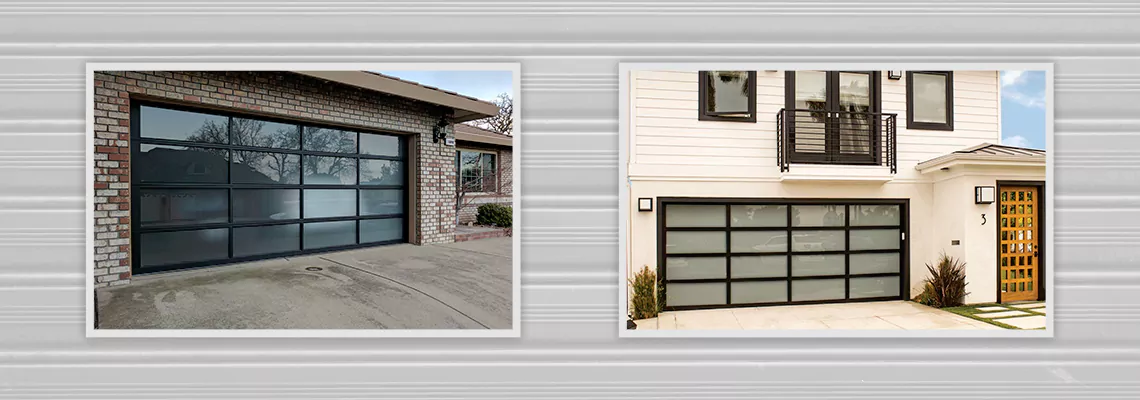 Glass Garage Doors Replacement in Chicago Heights, Illinois