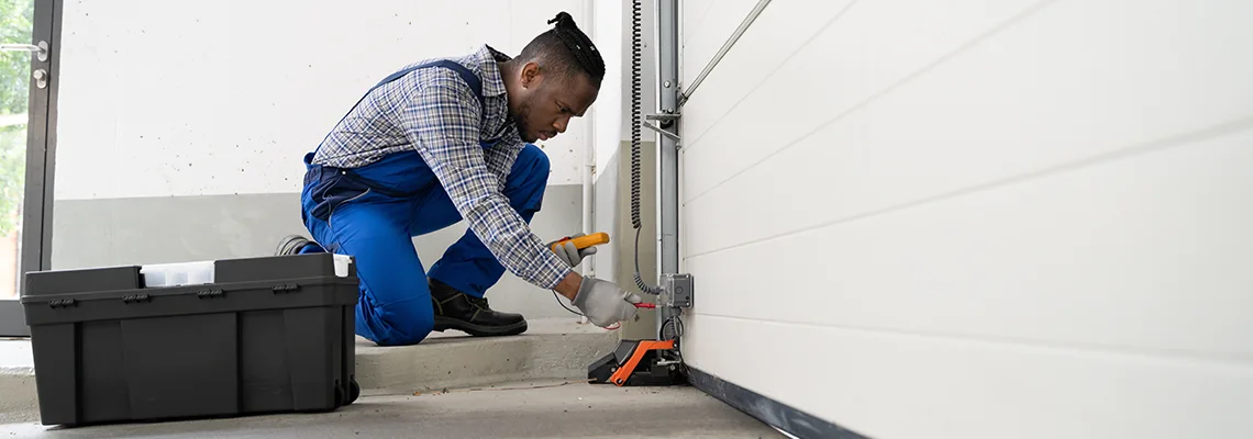 Garage Door Track Repair in Chicago Heights, IL