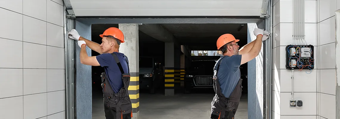 Wooden Garage Door Frame Repair in Chicago Heights, Illinois