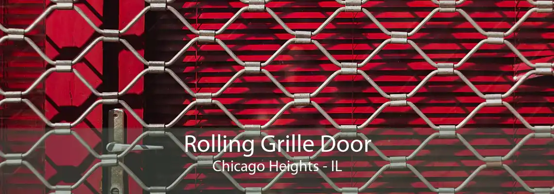 Rolling Grille Door Chicago Heights - IL